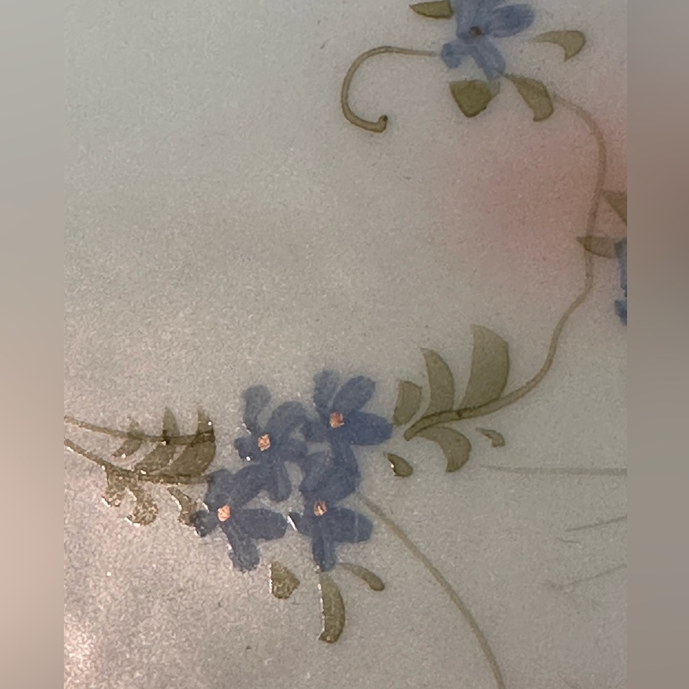 Lovely Antique Hand Painted Plate 9” - Picture 5 of 10